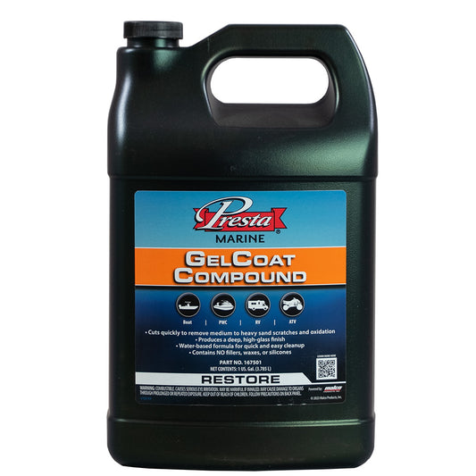 Presta Gel Coat Compound - 1 Gallon [167501]