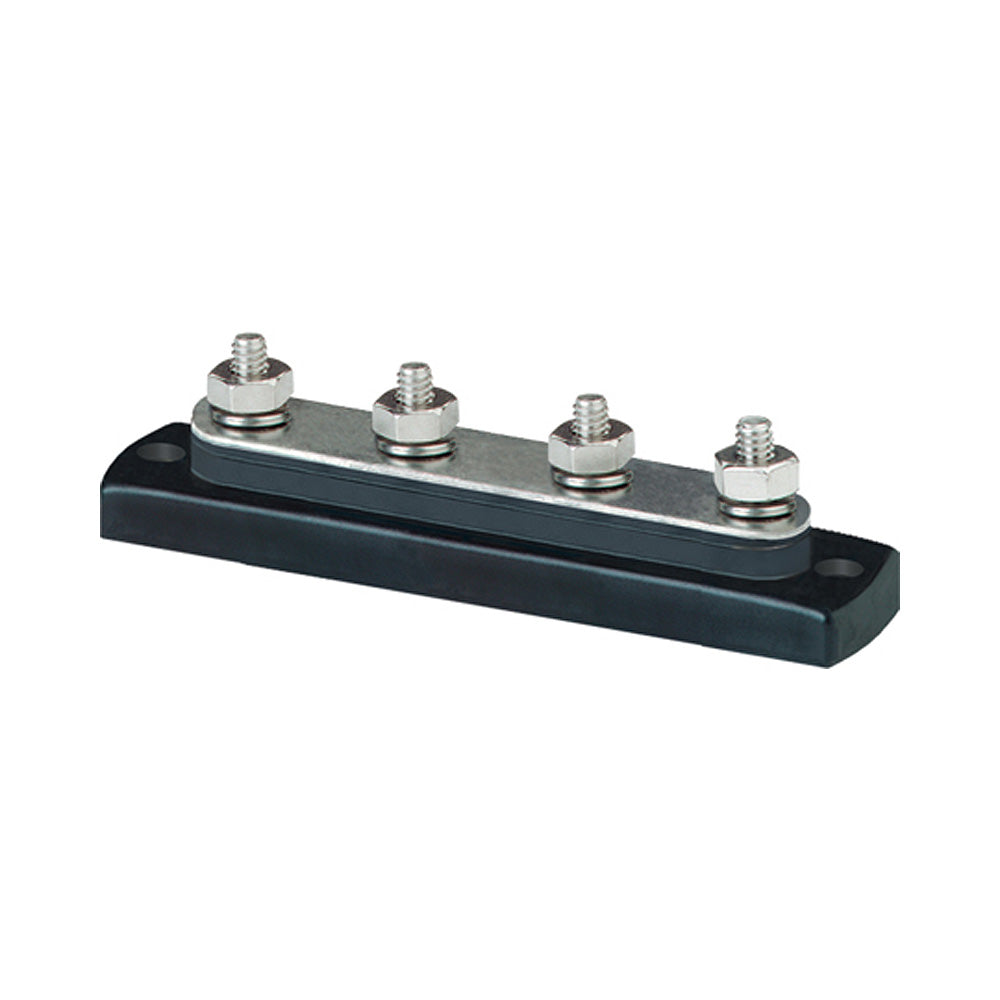 Blue Sea 2305 MiniBus 100 Ampere Common BusBar 4 x 10-32 Stud Terminal [2305]