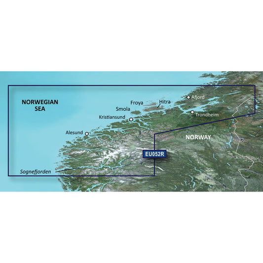 Garmin BlueChart g3 HD - HXEU052R - Sognefjorden - Svefjorden - microSD/SD [010-C0788-20]