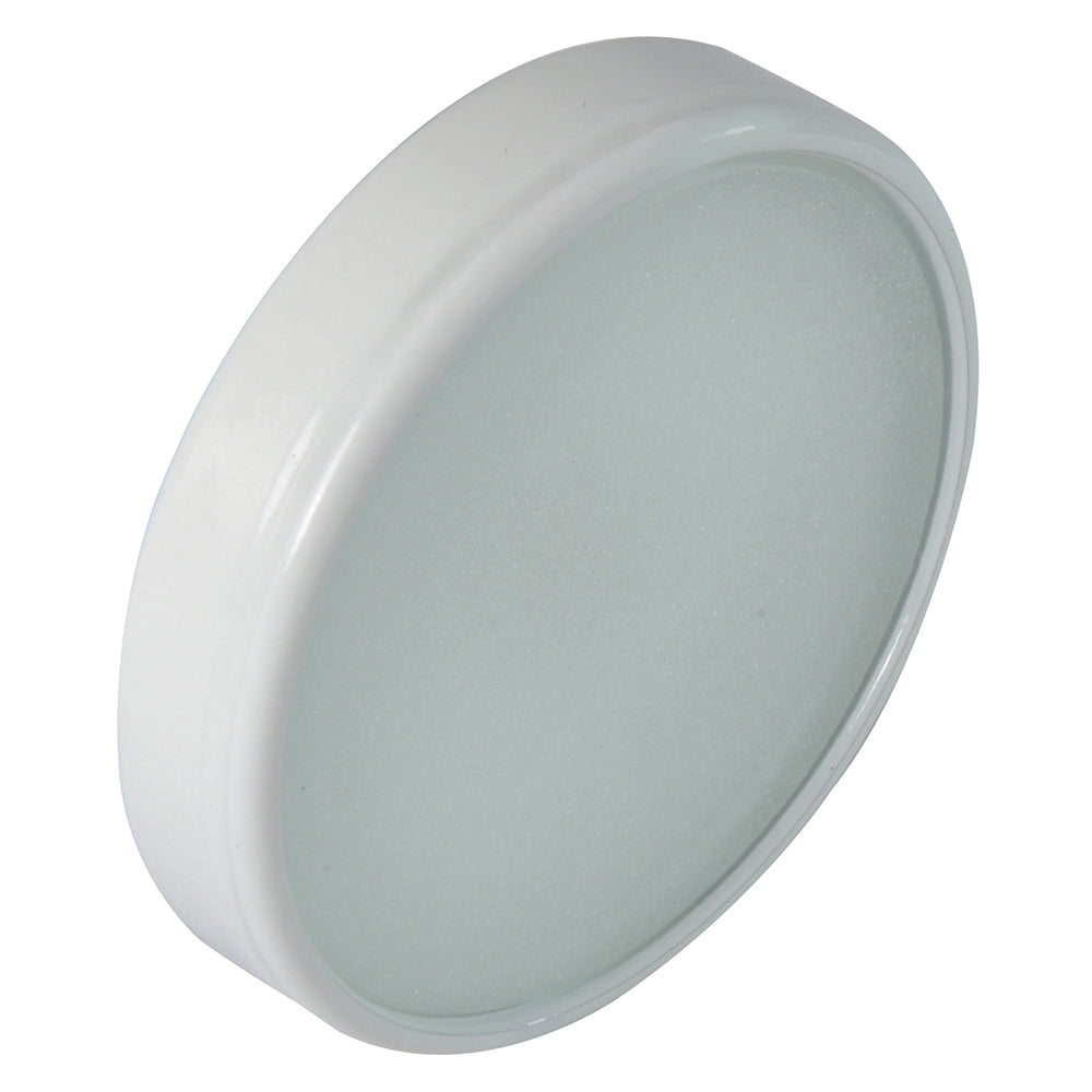 Lumitec Halo - Flush Mount Down Light - White Finish - 4-Color - White/Blue/Red/Purple Non-Dimming [112820]