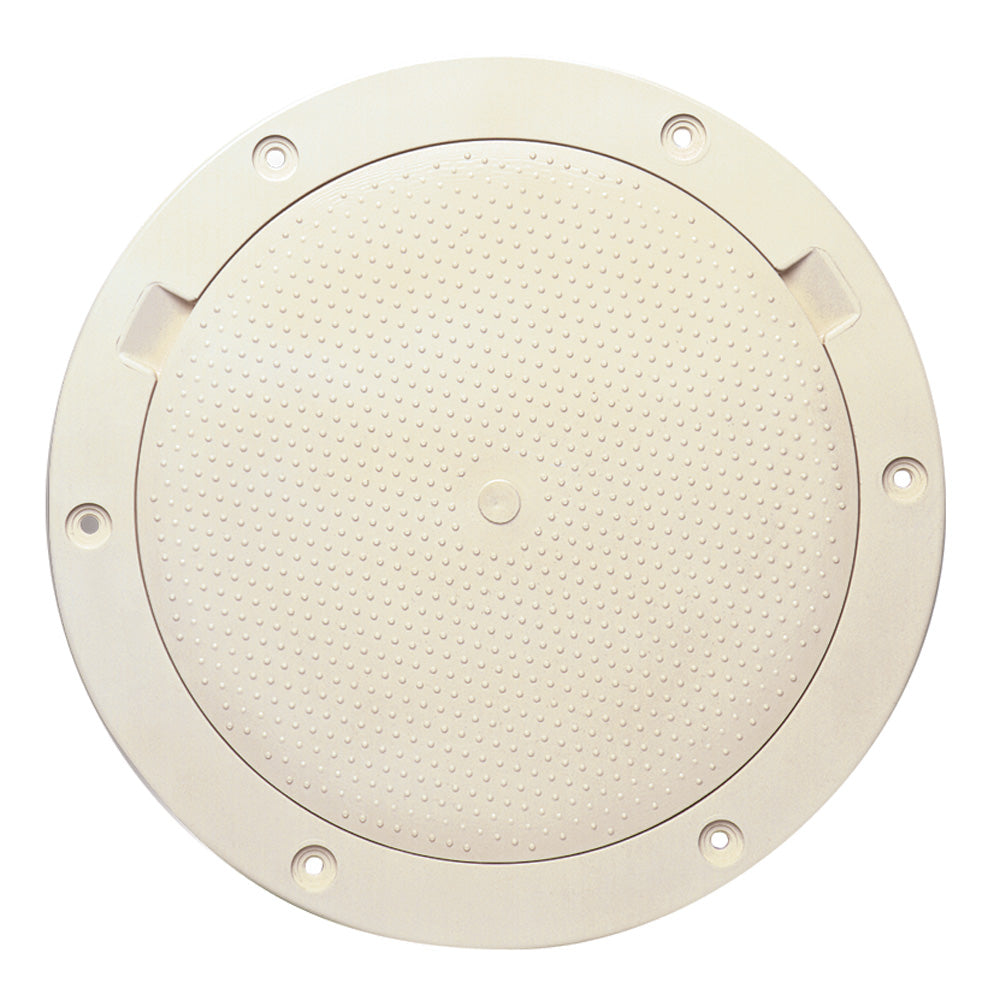 Beckson 8" Non-Skid Pry-Out Deck Plate - Beige [DP83-N]