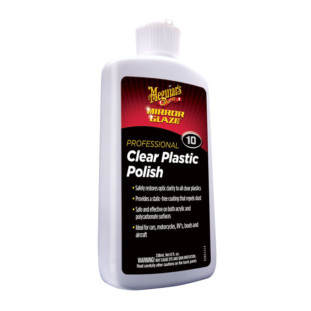 Meguiar's #10 Clear Plastic Polish - 8oz [M1008]