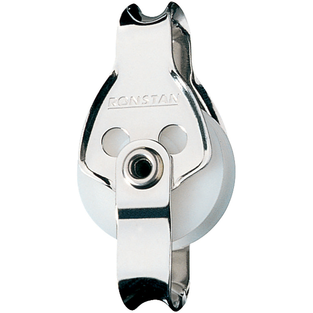 Ronstan Series 25 Utility Block - Single, Becket, Loop Head [RF572]