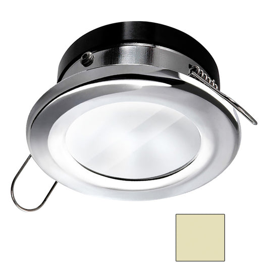 i2Systems Apeiron A1110Z - 4.5W Spring Mount Light - Round - Warm White - Chrome Finish [A1110Z-11CAB]