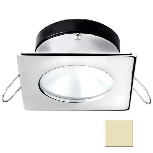 i2Systems Apeiron A1110Z - 4.5W Spring Mount Light - Square/Round - Warm White - Chrome Finish [A1110Z-12CAB]