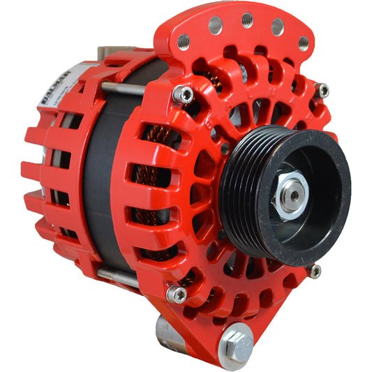 Balmar Alternator 170AMP, 12V, 1-2" Single Foot K6 Pulley w/Isolated Grounding [XT-SF-170-K6-IG]