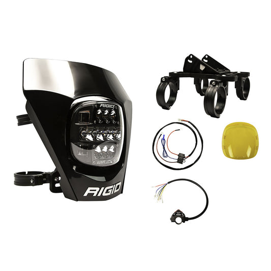 RIGID Industries Adapt XE Extreme Enduro LED Moto Kit - Black [300416]