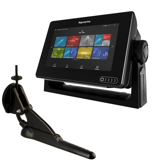 Raymarine Axiom 7 DV MFD w/CPT-100DVS Transom Mount Transducer  LightHouse North America Chart [E70364-02-102]