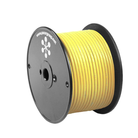 Pacer Yellow 12 AWG Primary Wire - 100 [WUL12YL-100]