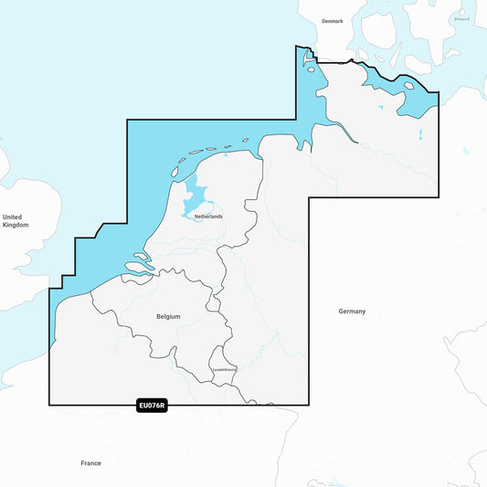 Garmin Navionics Vision+ NVEU076R - Benelux  Germany, West - Marine Chart [010-C1242-00]